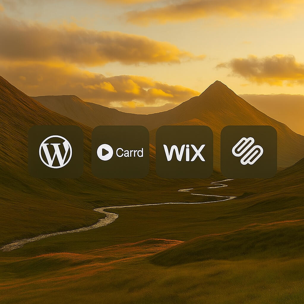 Platforms we build on for websites